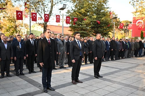 10 KASIM ATATÜRK 'Ü ANMA GÜNÜ PROGRAMI GERÇEKLEŞTİRİLDİ